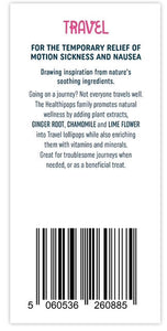 Healthipops Vitamin & Mineral Lollipops – Travel (6-Pack) - Raspberry