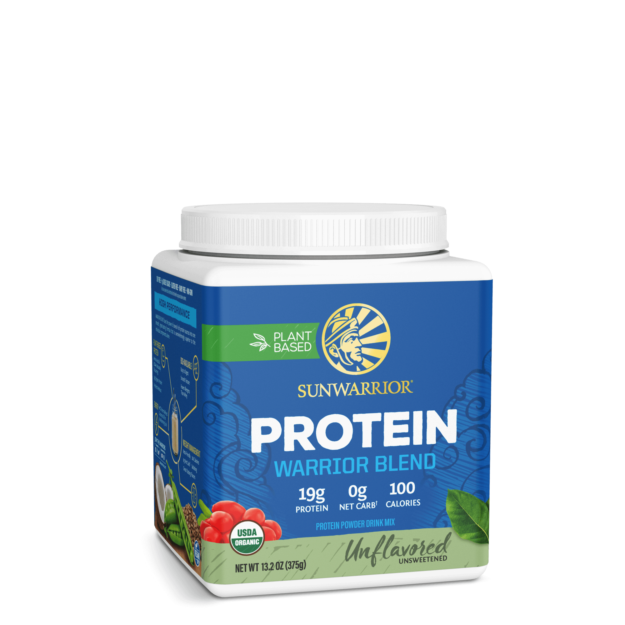 Sunwarrior - Warrior Blend Organic Protein  - Unflavored
