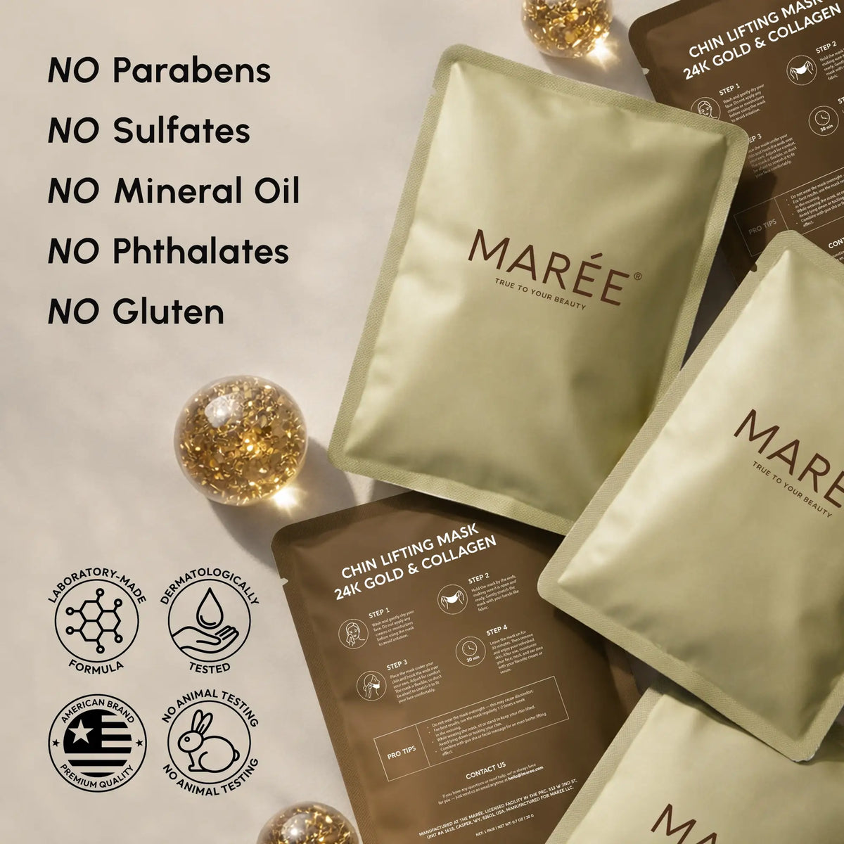 Maree - 24K Gold Chin & Jawline Lifting Mask