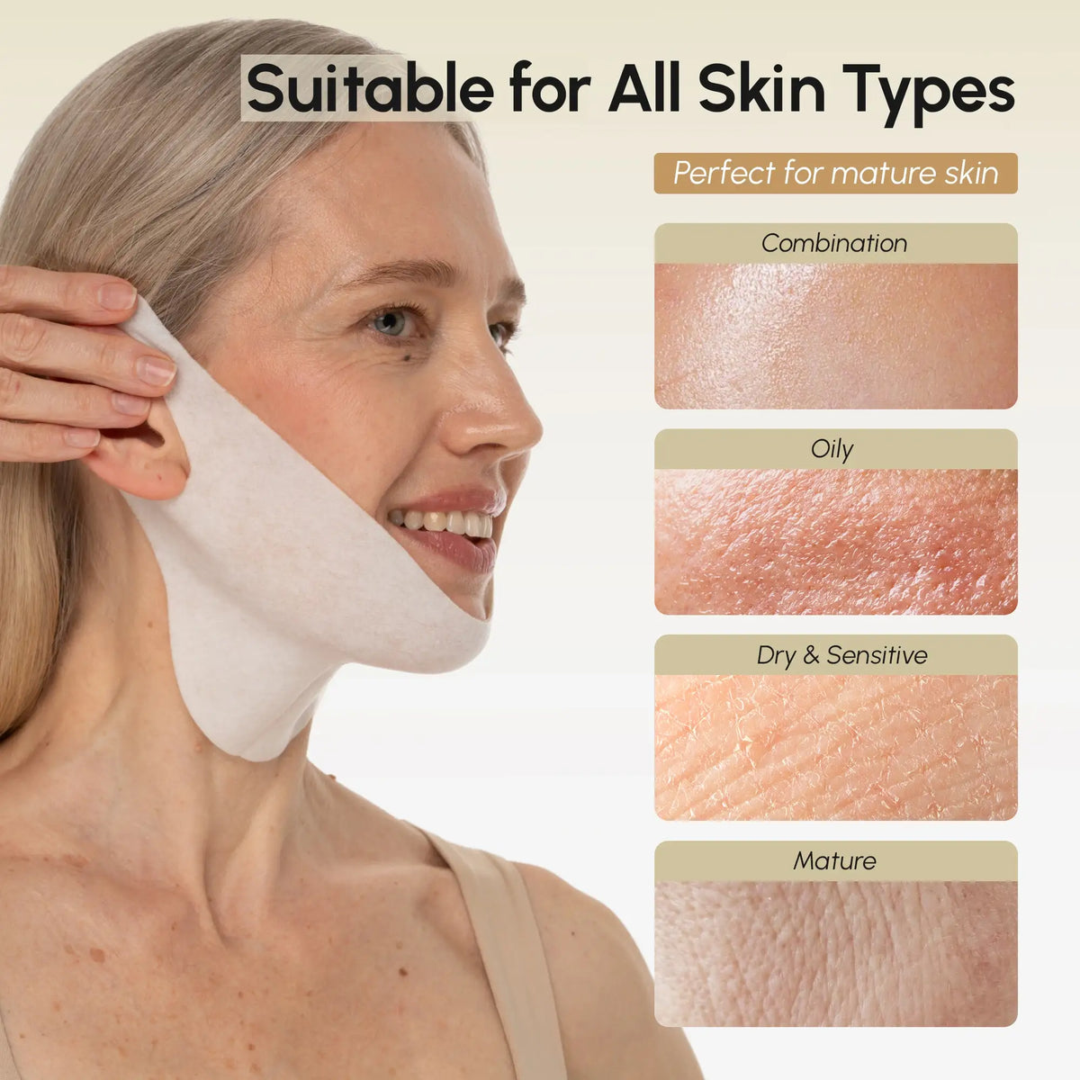 Maree - 24K Gold Chin & Jawline Lifting Mask