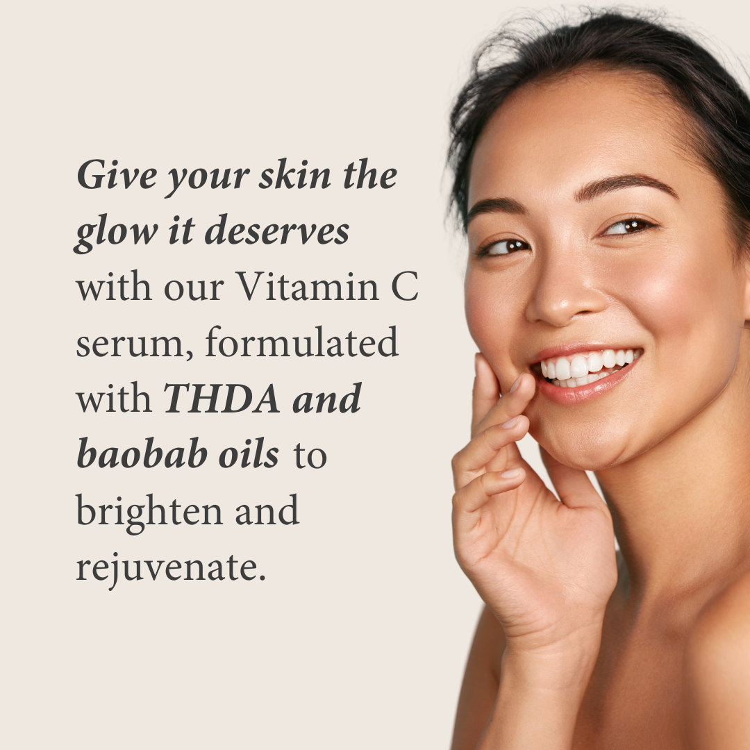 Shearadiance Vitamin C Face Oil (THDA) for Bright, Glowing Skin