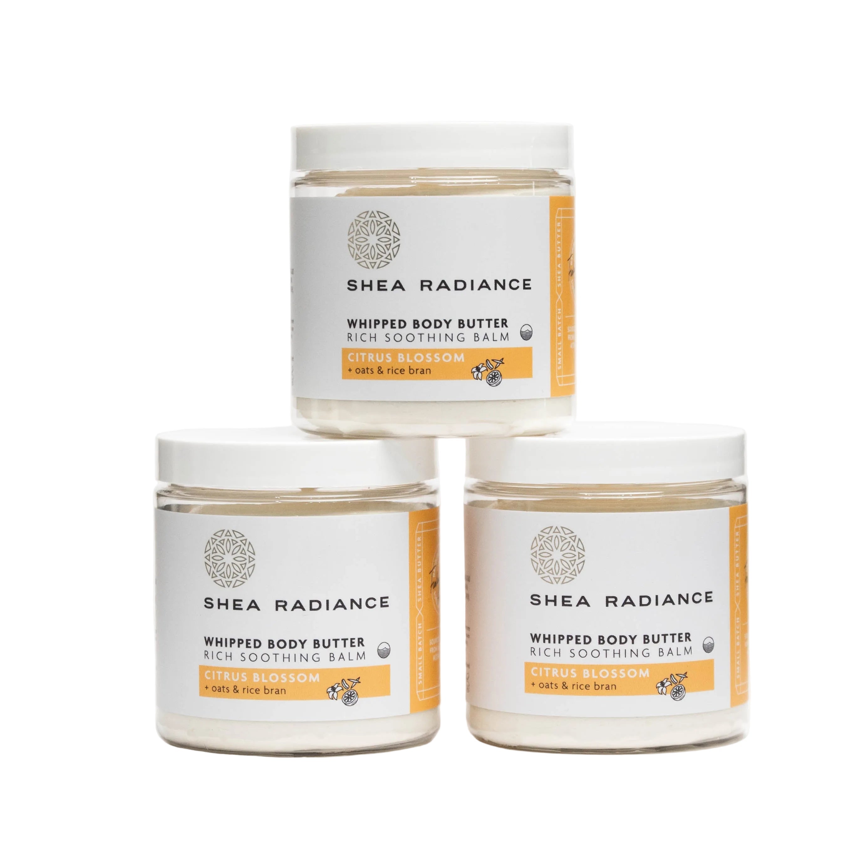 Shearadiance Whipped Shea Body Butter with Colloidal Oatmeal for Dry and Sensitive Skin