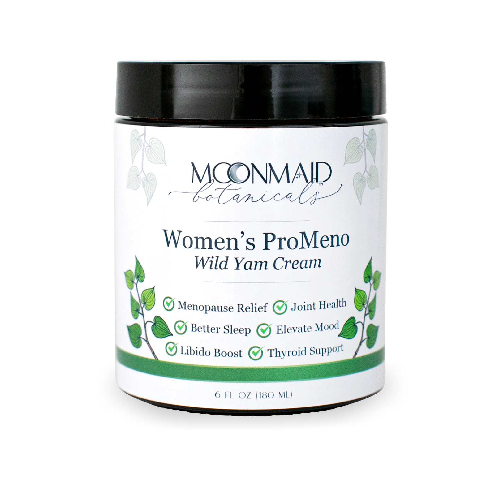 MoonMaid Botanicals - ProMeno Women's Wild Yam Cream (6oz)