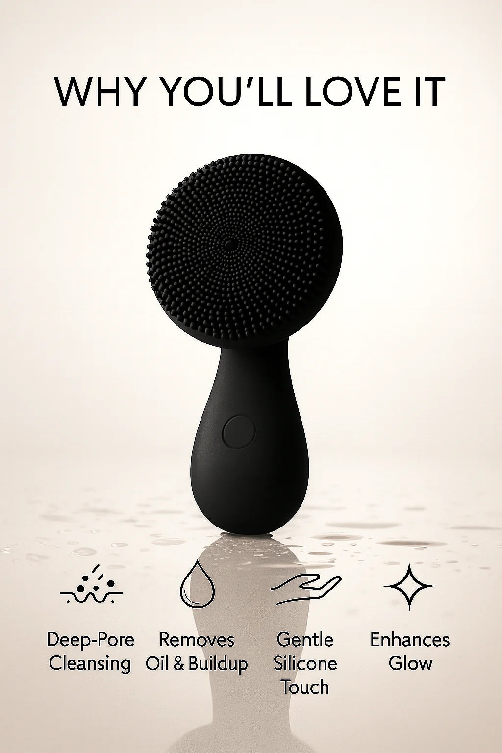 ZAQ Tara Sonic Facial Cleansing Brush