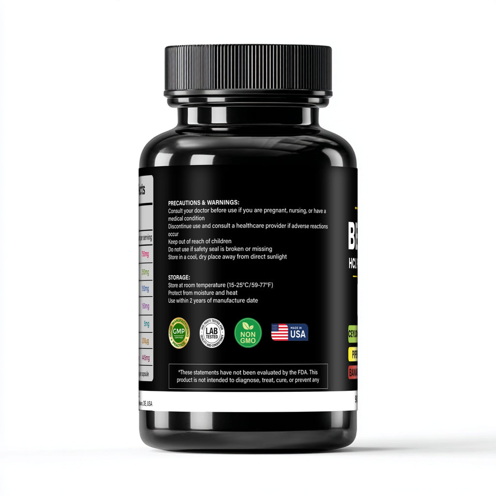 Panstellar - Berberine HCl Phytosome Complex 2000mg – 180 Capsules