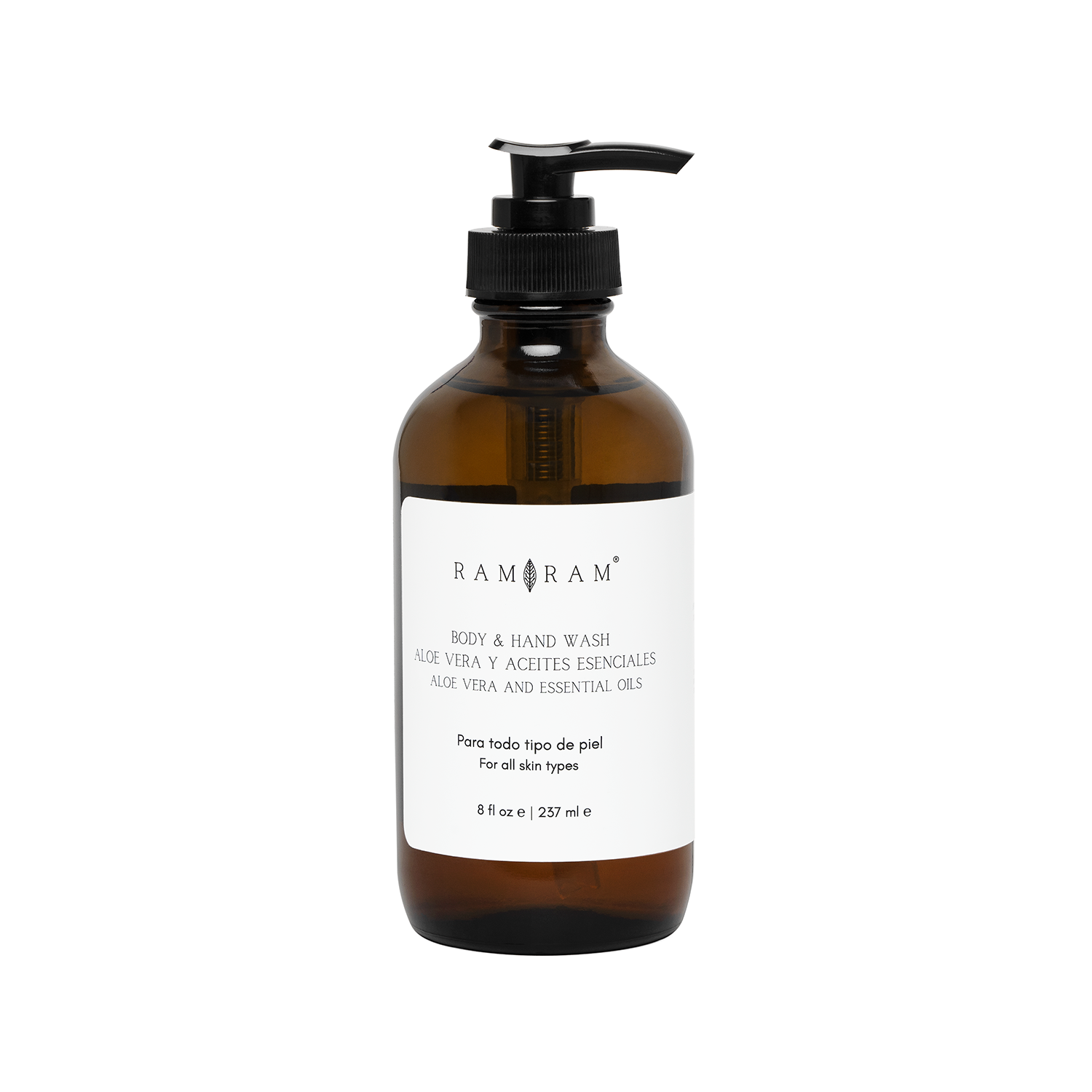 RAM RAM Hand & Body Wash Essential Oils & Aloe Vera | 8oz