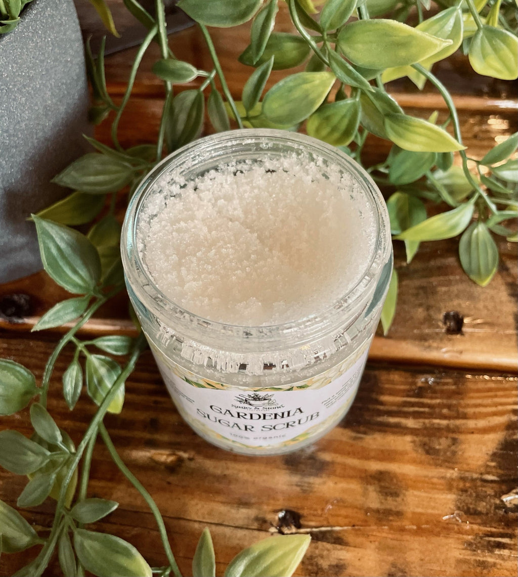 Sage & Stone Apothecary - Gardenia Sugar Scrub