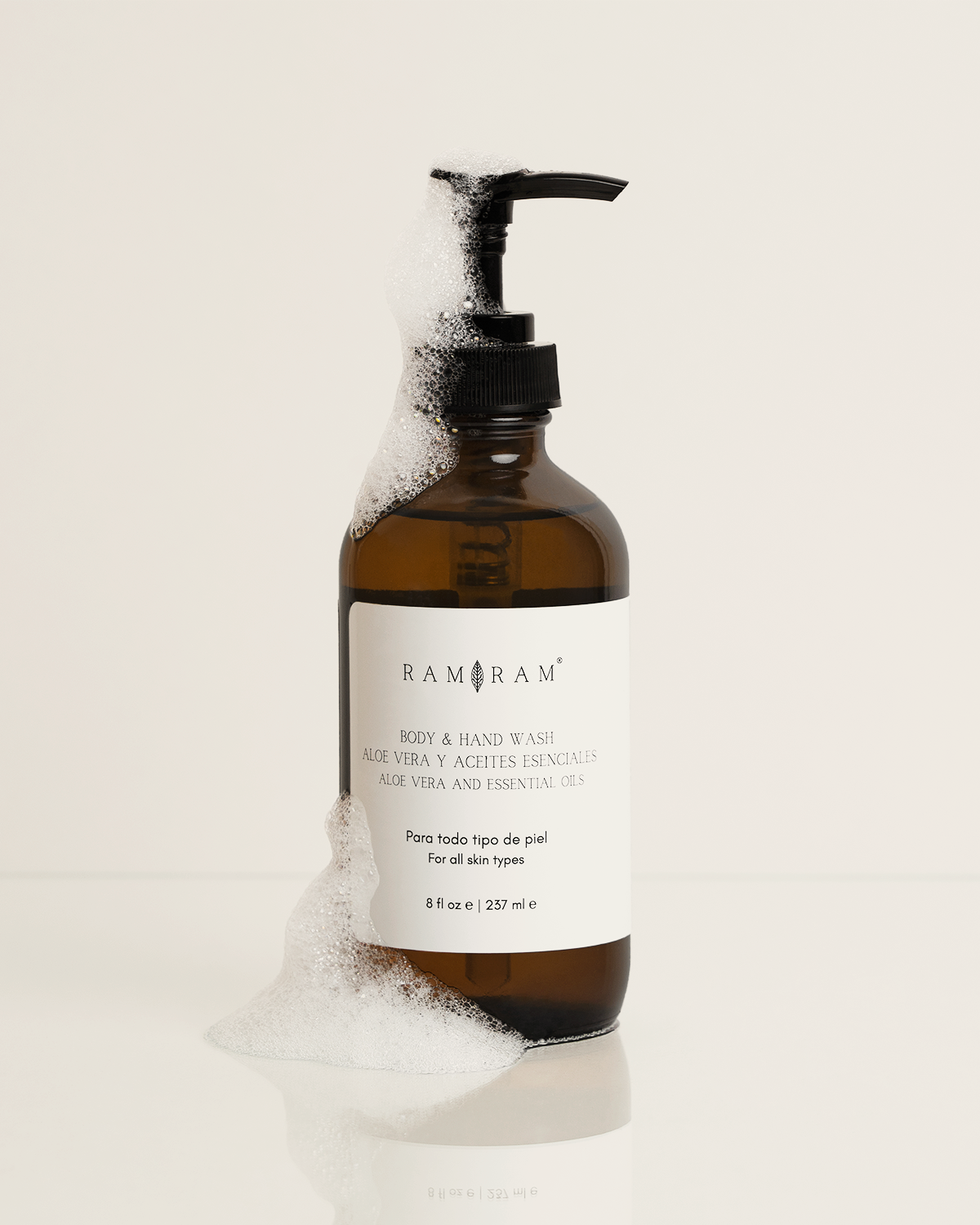 RAM RAM Hand & Body Wash Essential Oils & Aloe Vera | 8oz