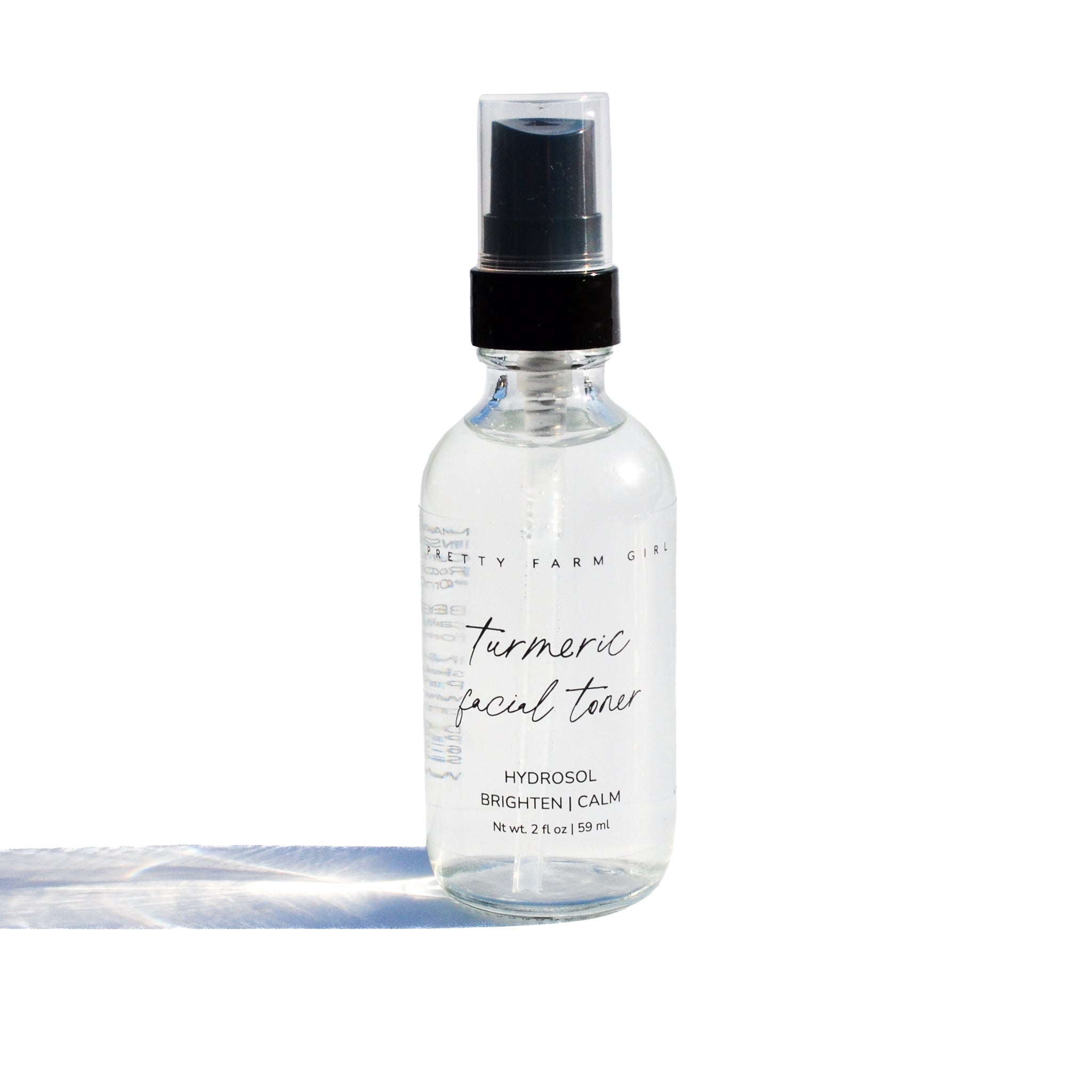 Pretty Farm Girl - Organic Turmeric Facial Toner for Evening Skin Tone