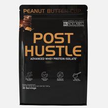 Load image into Gallery viewer, BLACKLABEL Supplements - POST HUSTLE Recovery Protein – 100% Hydrolyzed Whey Isolate, Peanut Butter Cup Flavor – Fast Absorption for Muscle Growth, Repair &amp; Recovery – 2lb | 30 Servings