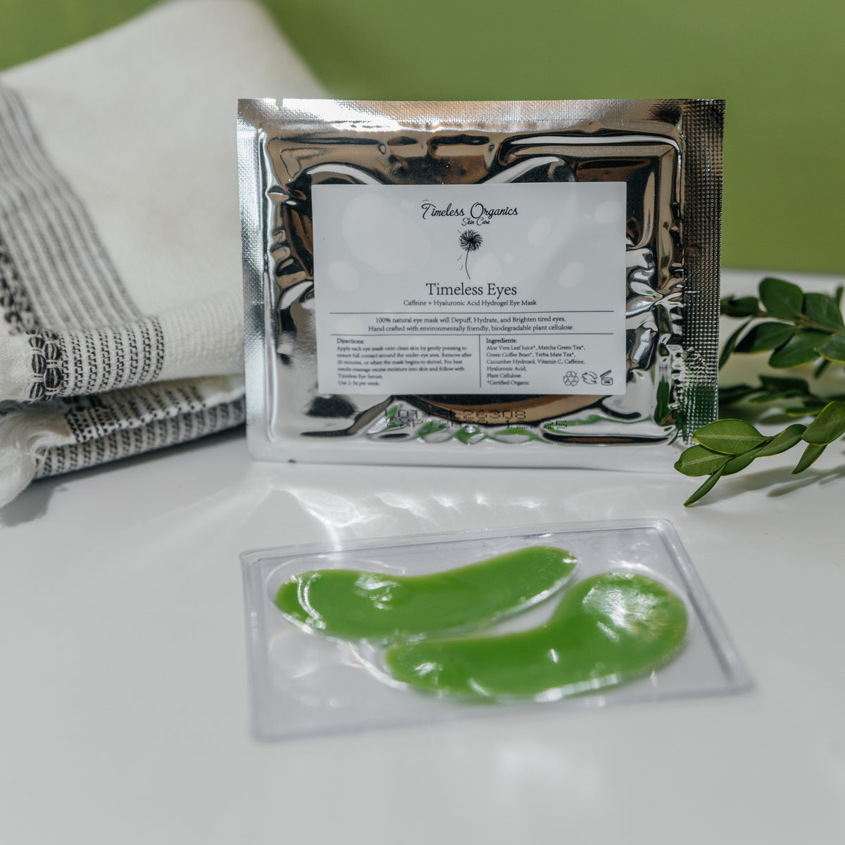 Timeless Organics - Hydrogel Eye Mask