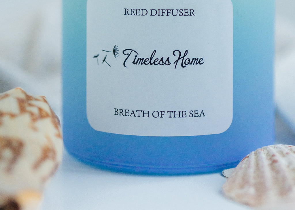 Timeless Organics - Reed Diffuser - Breathe of The Sea