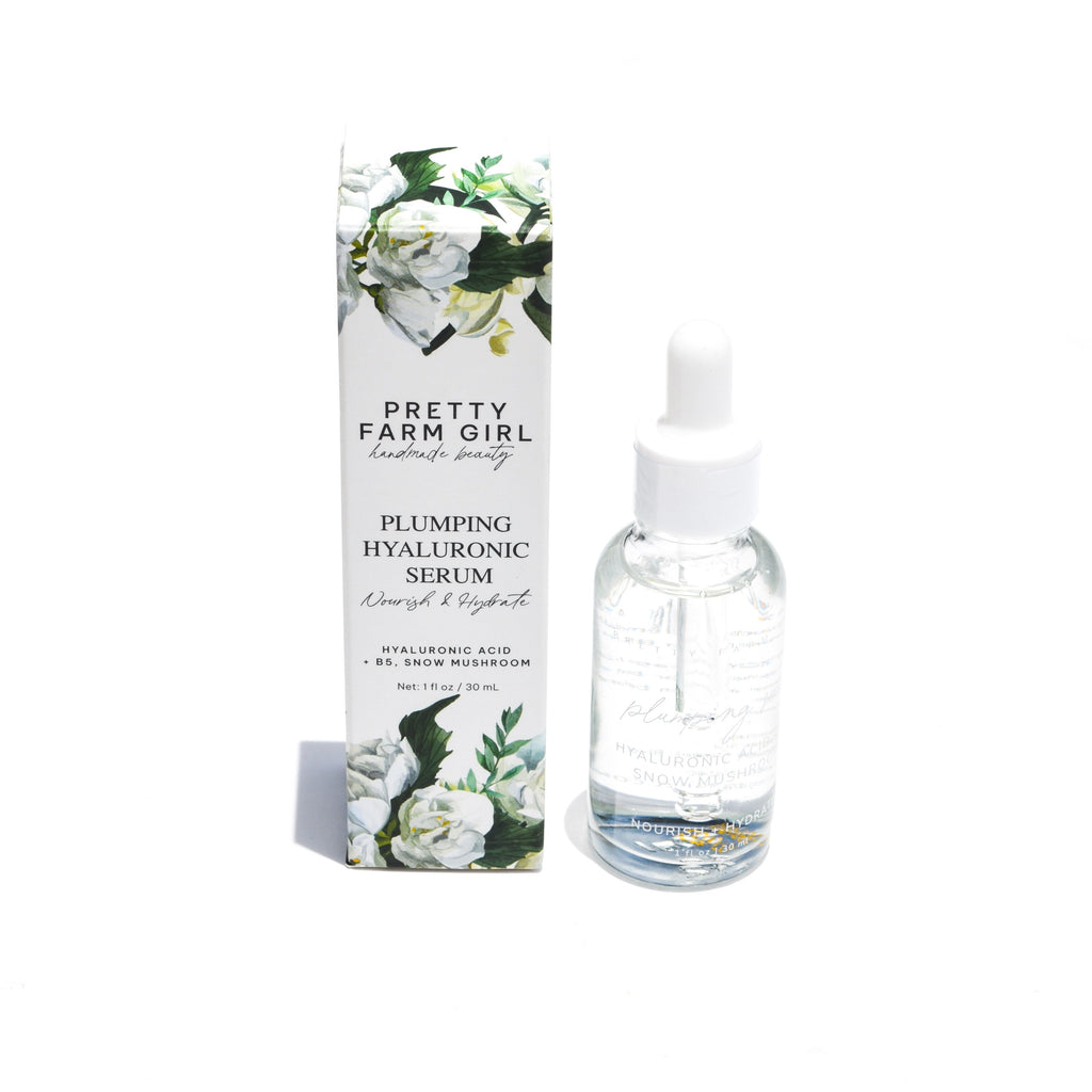 Pretty Farm Girl - Hyaluronic Plumping Serum with Vitamin B5 + Snow Mushroom