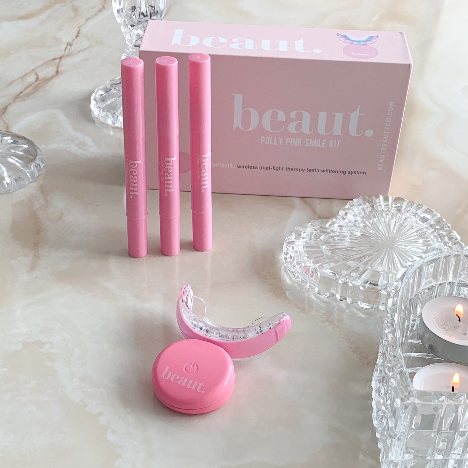 beaut.beautyco. polly pink smile kit