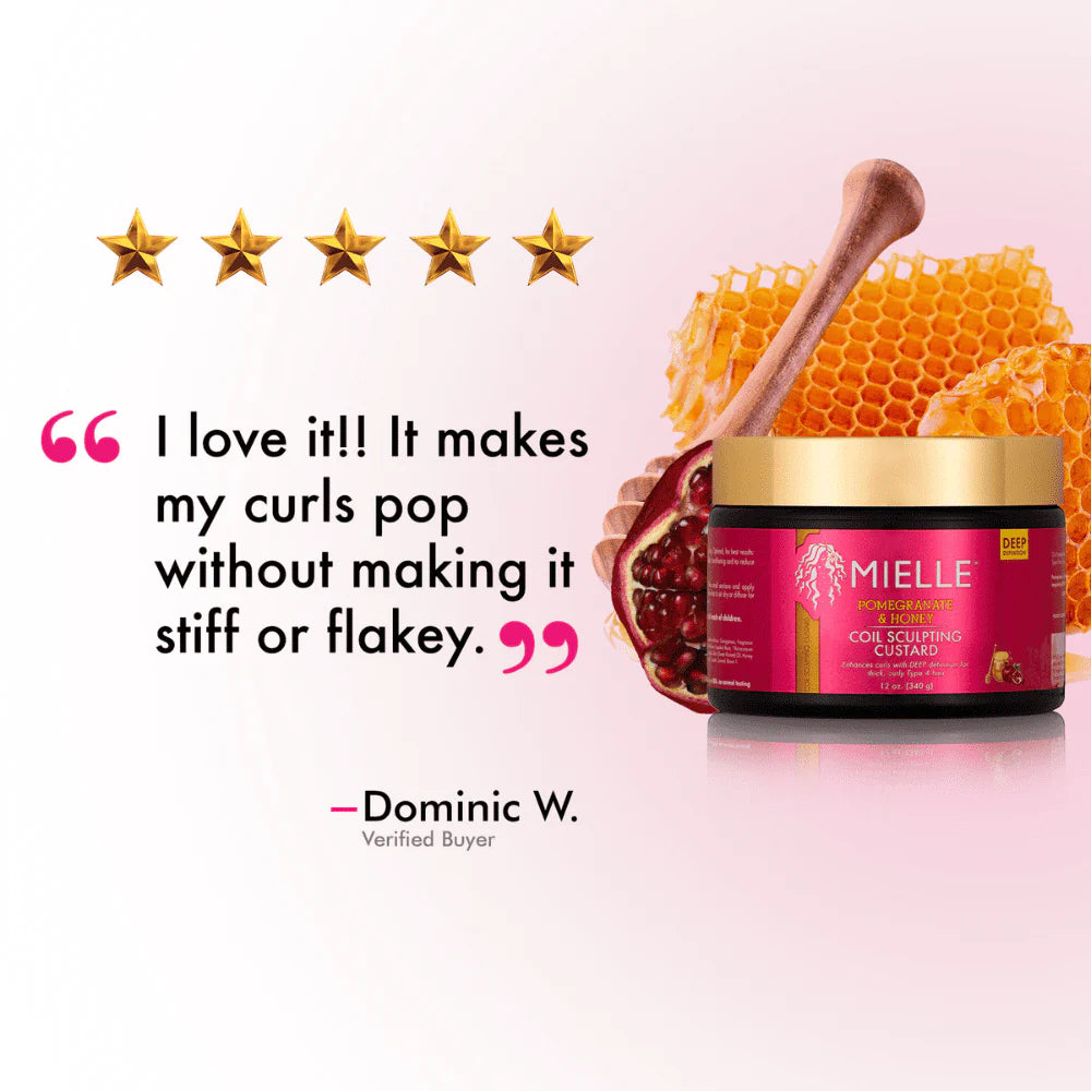 Mielle Organics Pomegranate & Honey Coil Sculpting Custard