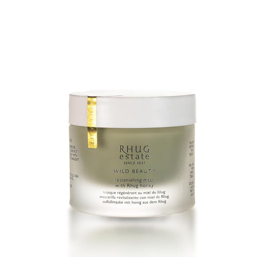 RHUG WILD BEAUTY  - Replenishing Mask with Rhug Honey | Hydrating Face Treatment | 50ml | Made in the UK