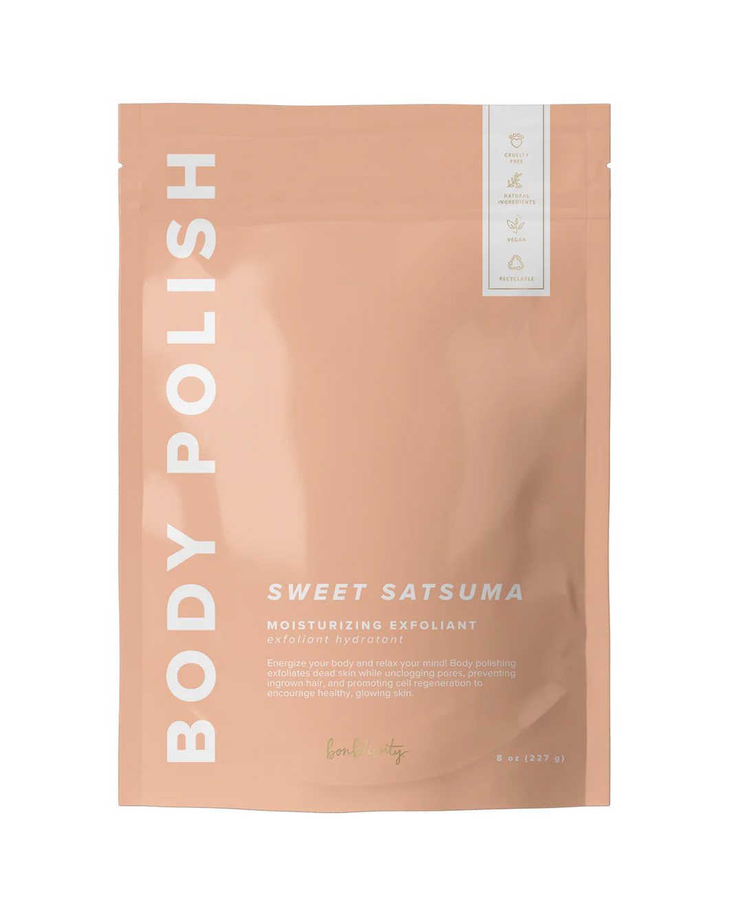 Bonblissity - Body Polish Body Scrub - Sweet Satsuma