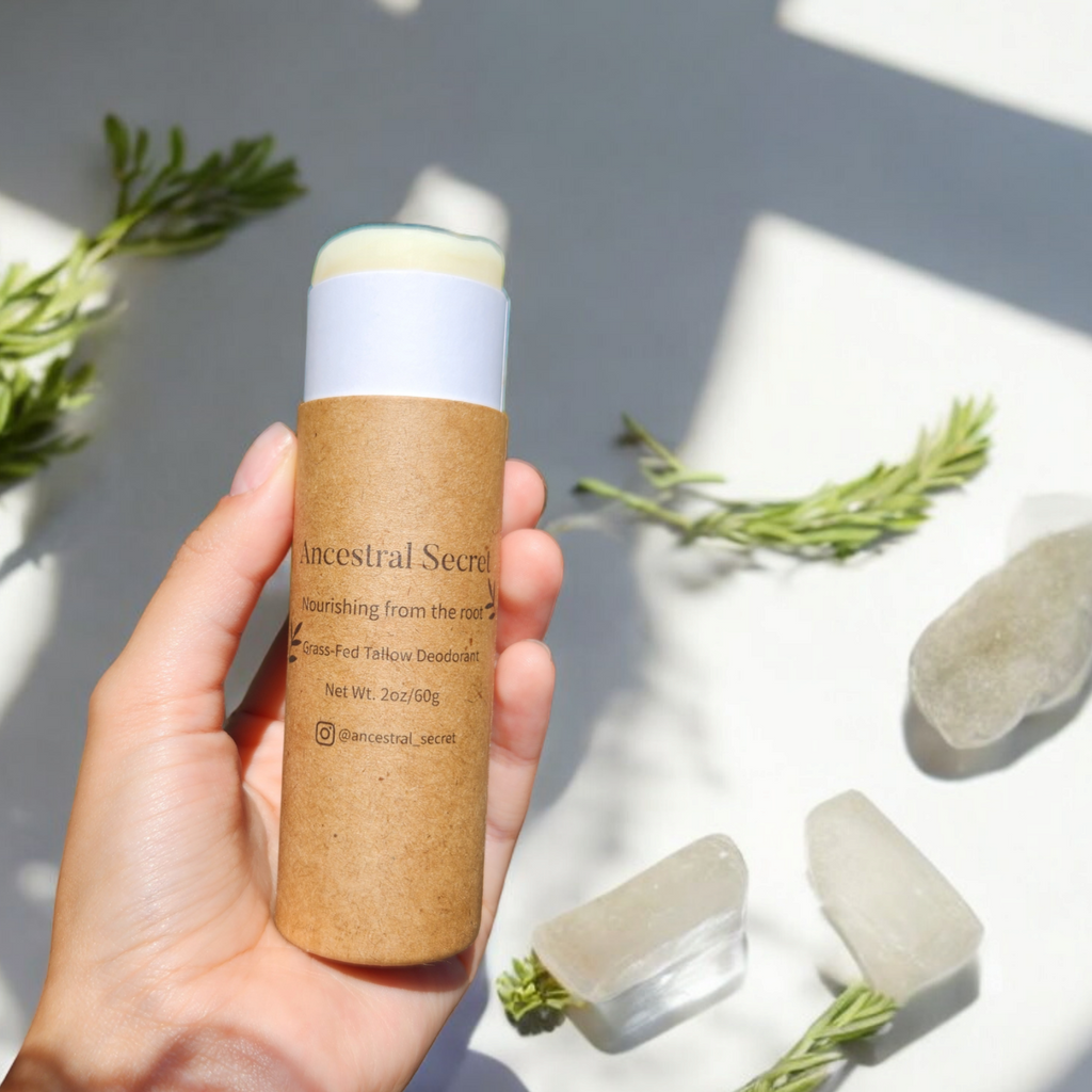 Ancestral Secret - Natural Tallow Deodorant - 2 oz
