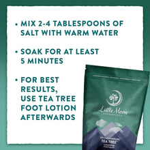 Load image into Gallery viewer, Little Moon Foot Bath- Tea Tree