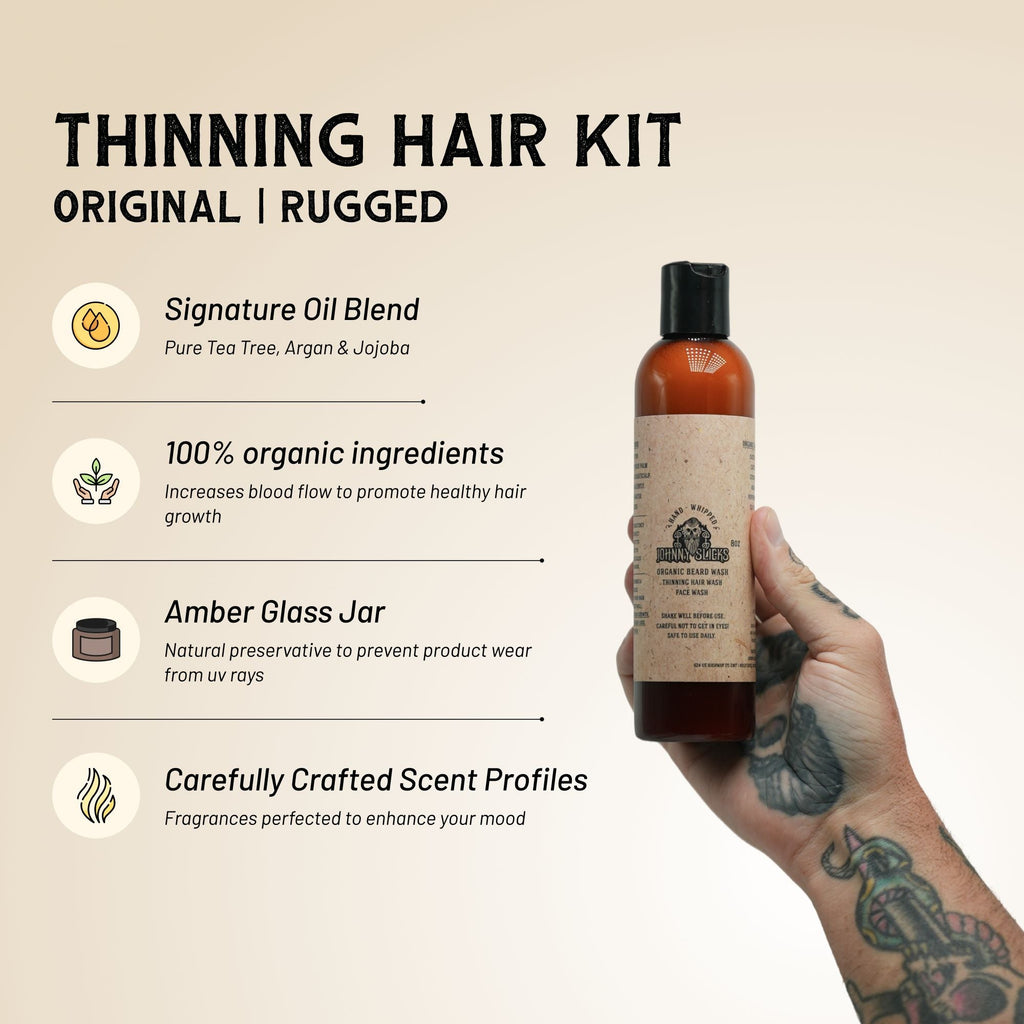 Johnny Slicks - Thinning Hair Kit