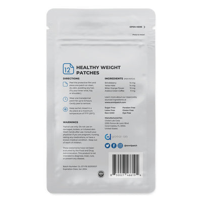 OnMi -Healthy Weight Support Patch -12 pack - Give your body every advantage with the natural energy and antioxidants found in our healthy weight loss patches.