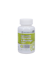 Load image into Gallery viewer, HEALTHADDICTION - Spirulina, chlorella &amp; moringa complex-90 tablets