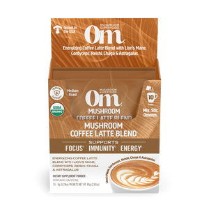 OM Mushroom Coffee Latte Blend