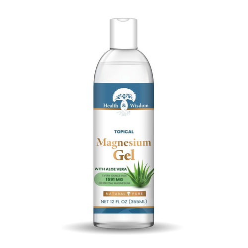 Magnesium Gel with Aloe Vera - 12 oz