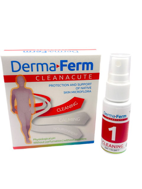 Derma.Ferm® CLEANACUTE- Protection and Support of Native Skin Microflora