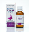 Dr. Kontos Essential Iodine Drops, an ORGANIC FULVIC ACID Supplement for Metabolism & Thyroid Balance – Promotes Healthy Hair & Skin – Vegan Friendly Formula – 1 Fl Oz