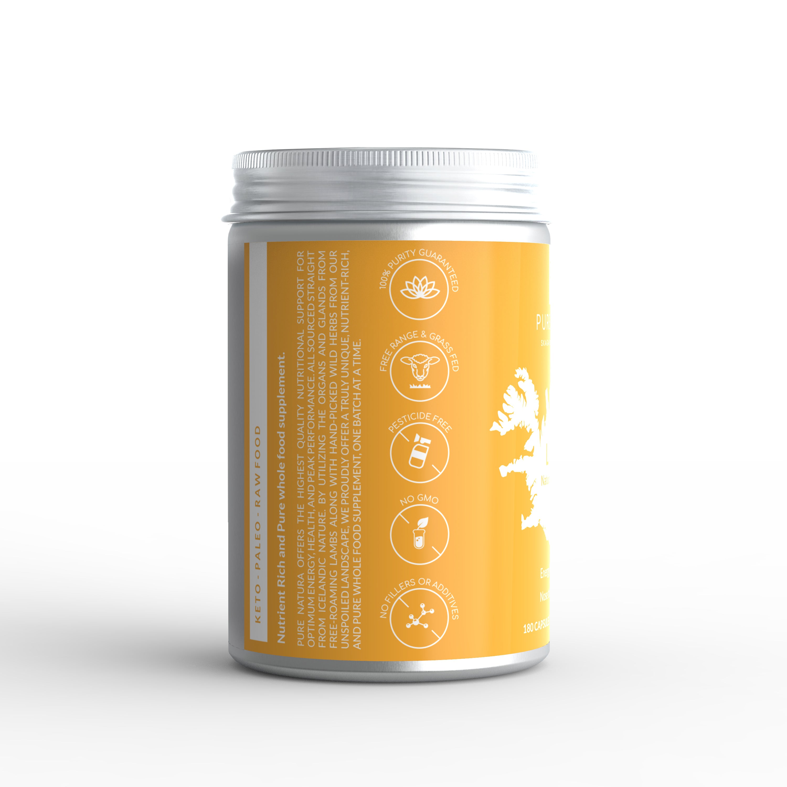 Pure Natura LIVER – Nutritional Support – Superfood 180 ct