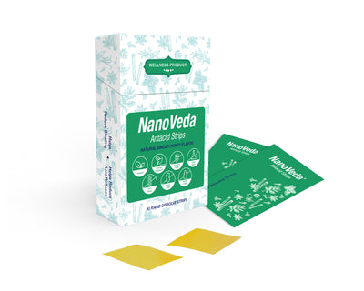 NANOVEDA ANTACID STRIP; Gives you quick relief from burning sensations