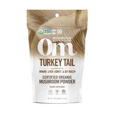 Load image into Gallery viewer, OM Mushroom Turkey Tail Organic Mushroom Powder