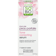 Load image into Gallery viewer, SO&#39;BiO étic - Peau parfaite - Tone correcting serum - Organic, Ecocert, Vegan - 30 ml