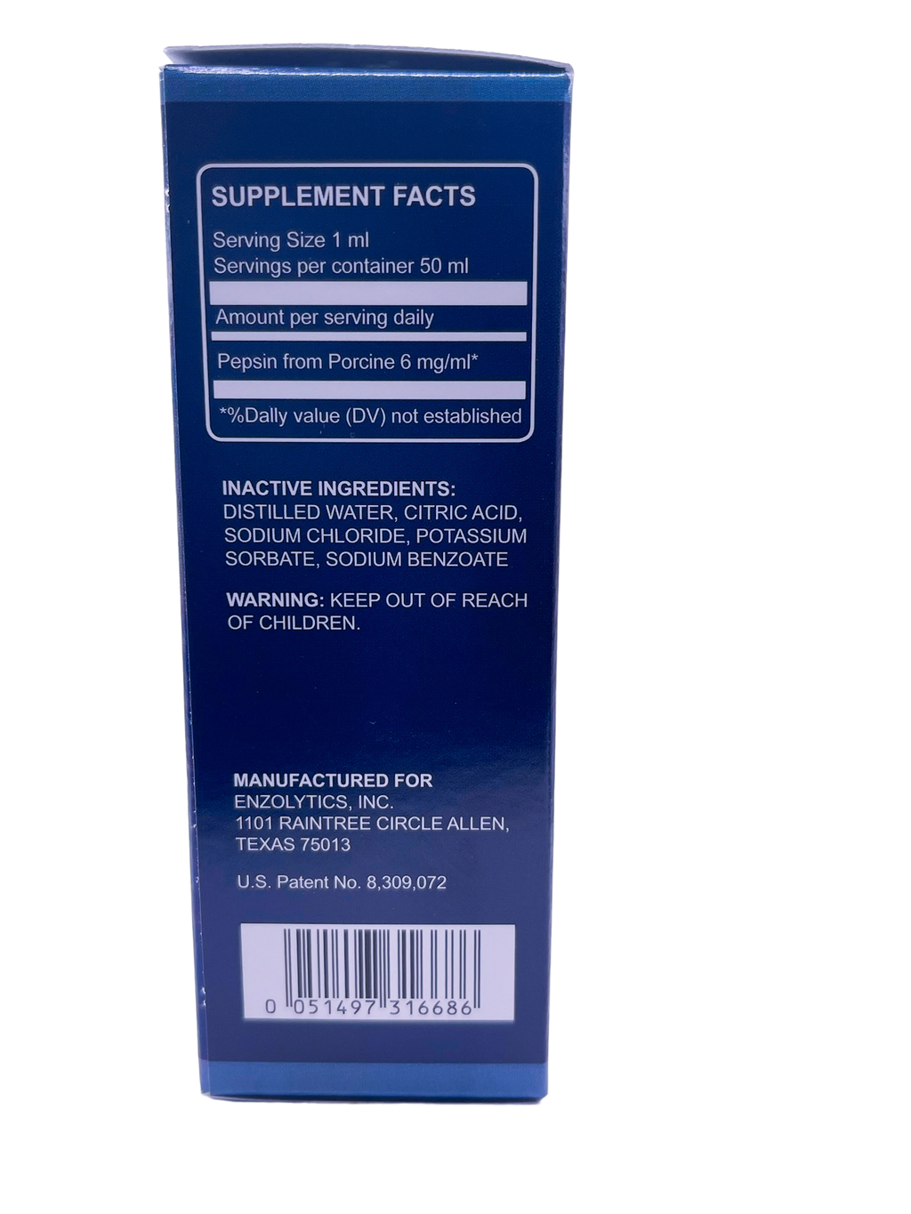 Enzolytics IPF - Immune Support Supplement Helps Strengthen Body’s Defenses Against Illnesses – 50ML