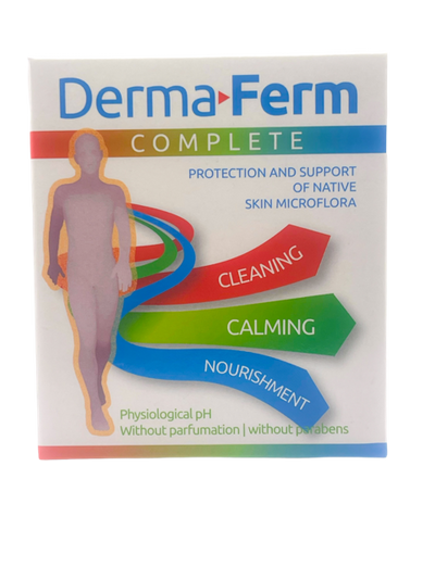 Derma.Ferm® COMPLETE -Protection and Support Of Native Skin Microflora.