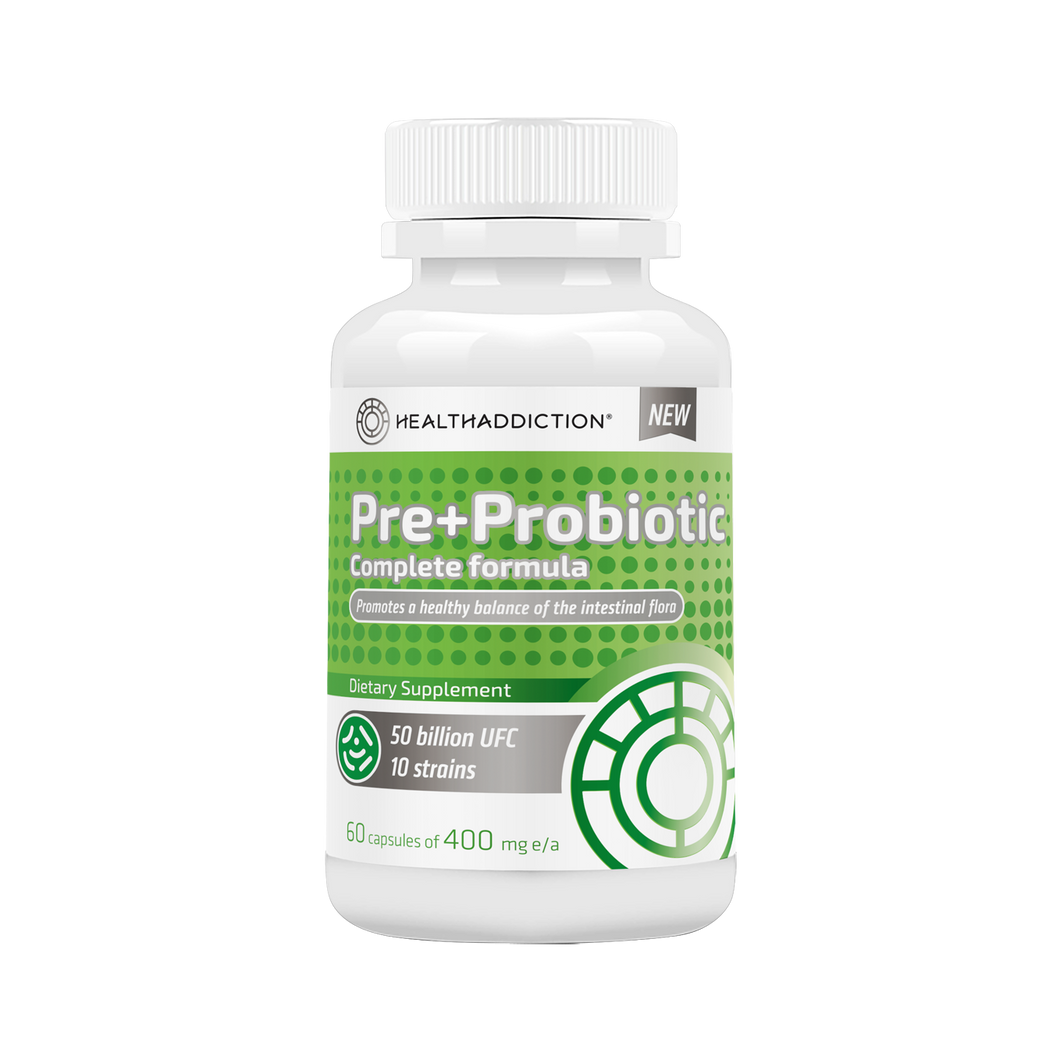 HEALTHADDICTION-Pre + Prebiotics complex