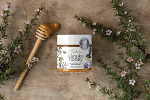 Tahi Kanuka Honey, 250gr, Sustainable, 100% natural, Biodiversity-Positive New Zealand honey.