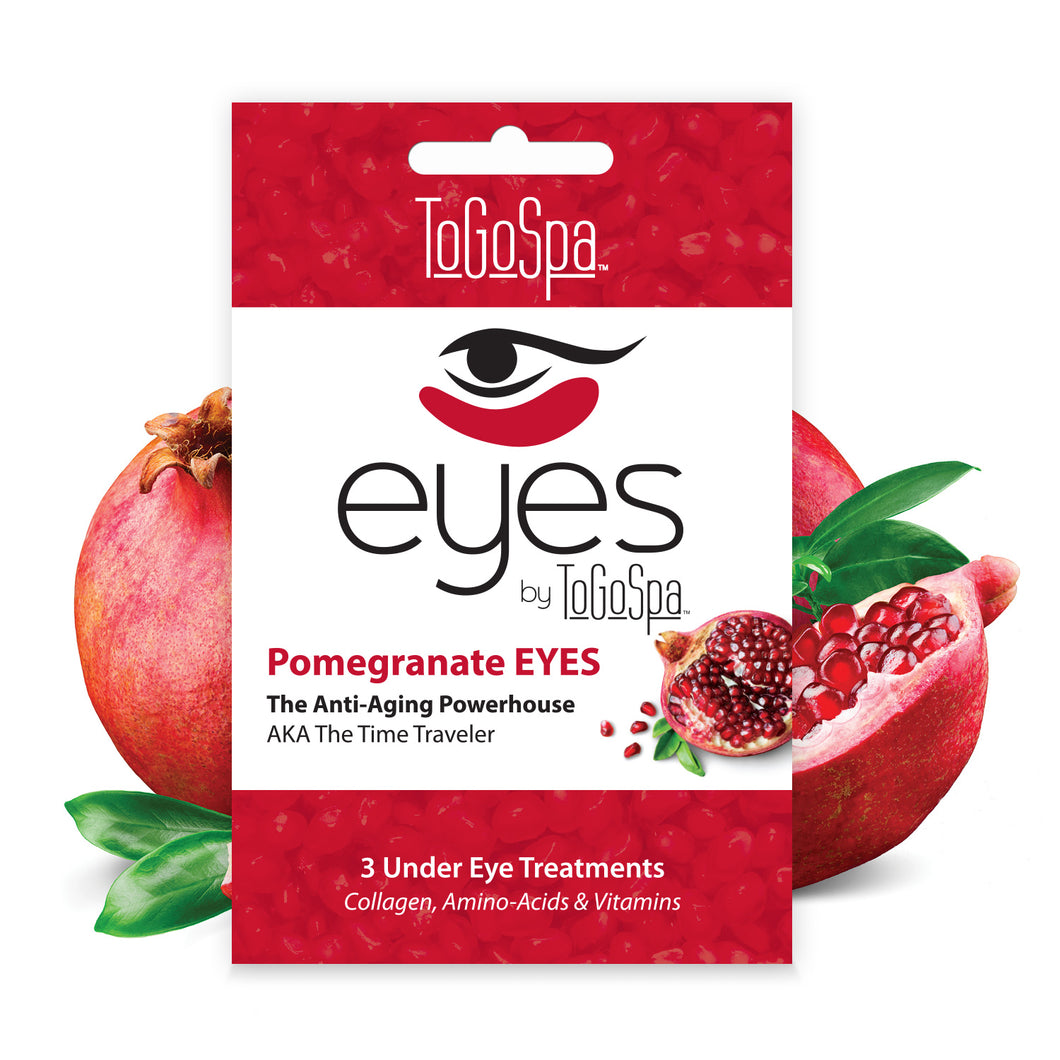 ToGoSpa - POMEGRANATE EYES: AKA THE TIME TRAVELER