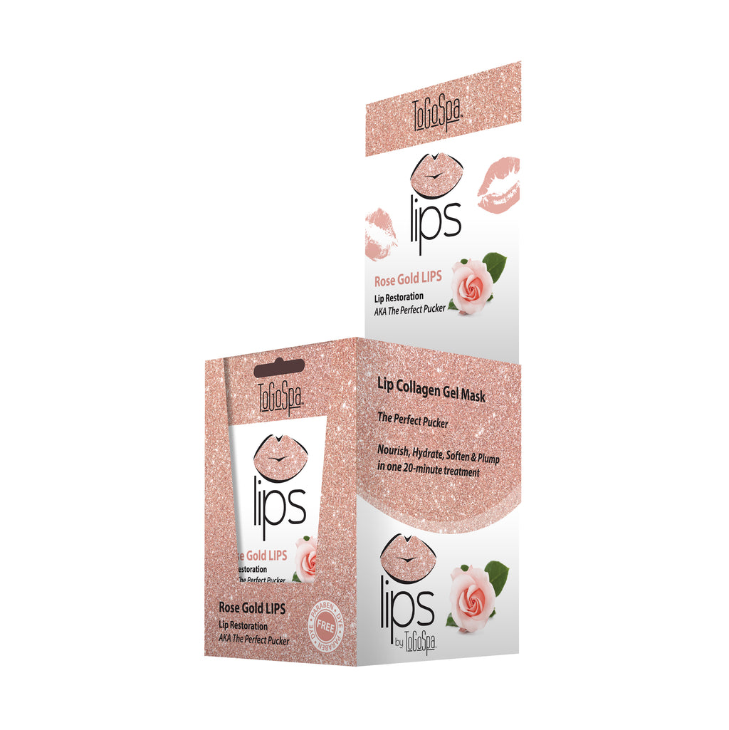 ToGoSpa - Rose Gold LIPS: AKA The Perfect Pucker