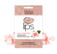 Load image into Gallery viewer, ToGoSpa - Rose Gold LIPS: AKA The Perfect Pucker