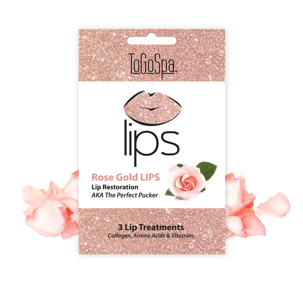 ToGoSpa - Rose Gold LIPS: AKA The Perfect Pucker