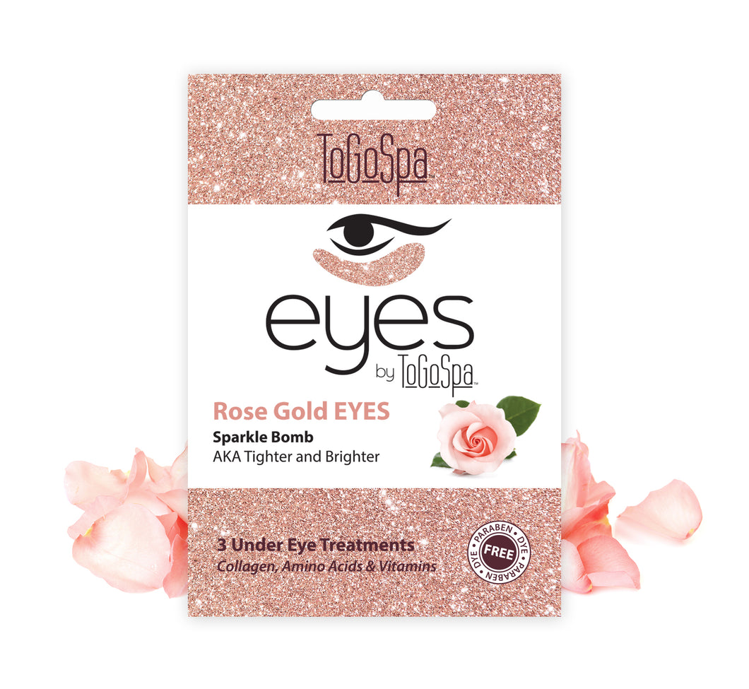 ToGoSpa - Rose Gold EYES: AKA Tighter & Brighter