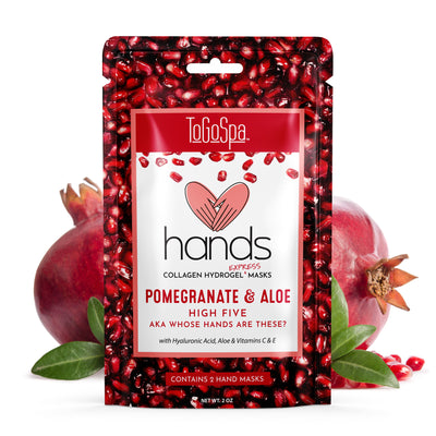 ToGoSpa - Pomegranate + Aloe HANDS AKA Whose Hands Are These?