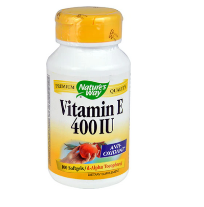 Natures Way Vitamin E 400 IU d Alpha Tocopherol (100 Softgels)