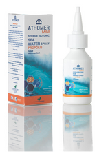 Load image into Gallery viewer, Athomer All Natural Antibacterial Seawater Nasal Spray with Propolis [35ml] – Non-Allergenic Suitable for Adults, Pregnant Women and Children 1yr+. For Colds, Blocked Noses &amp; Hayfever, Heals Minor Nasal Injuries 1.18 Fl Oz