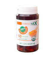 Load image into Gallery viewer, CURCUMAXX C+Curcumin, Turmeric, Organic 60 CAPSULES