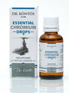Dr. Kontos Essential Chromium Drops – FULVIC ACID with Chromium, an Organic Complex Supports Healthy Blood Sugar Levels, Carbohydrate Catabolism and Weight Management – Maximum Absorption – Vegan Friendly Formula 1 Fl Oz