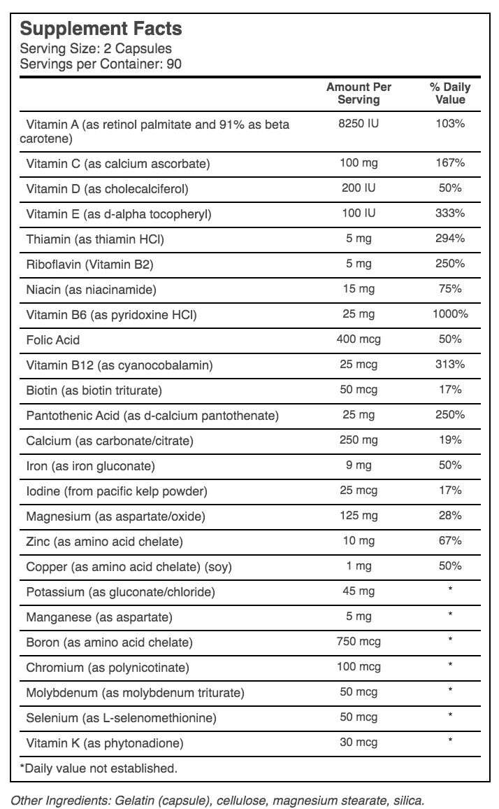 Nature's Way Prenatal Multi (180 Capsules)